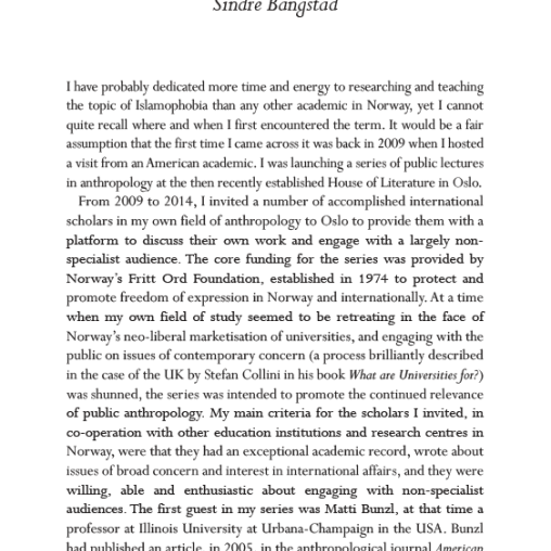 Researching Islamophobia